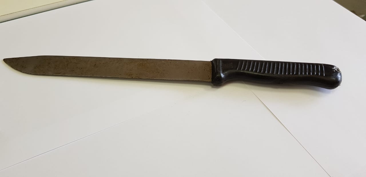 Нож кухонный советский средний