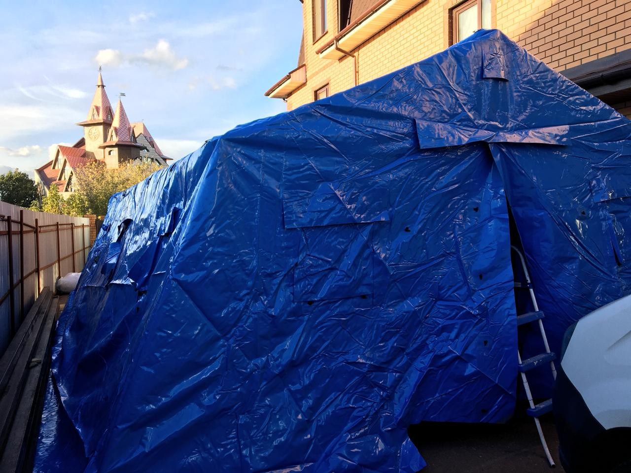 Гражданская каркасная палатка М-30