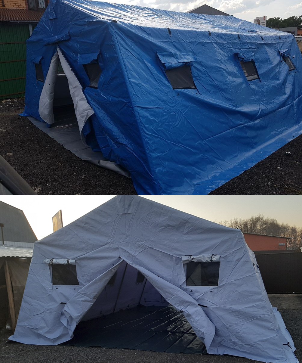 Армейская каркасная палатка «Памир-30» Армейская каркасная палатка «Памир-30»