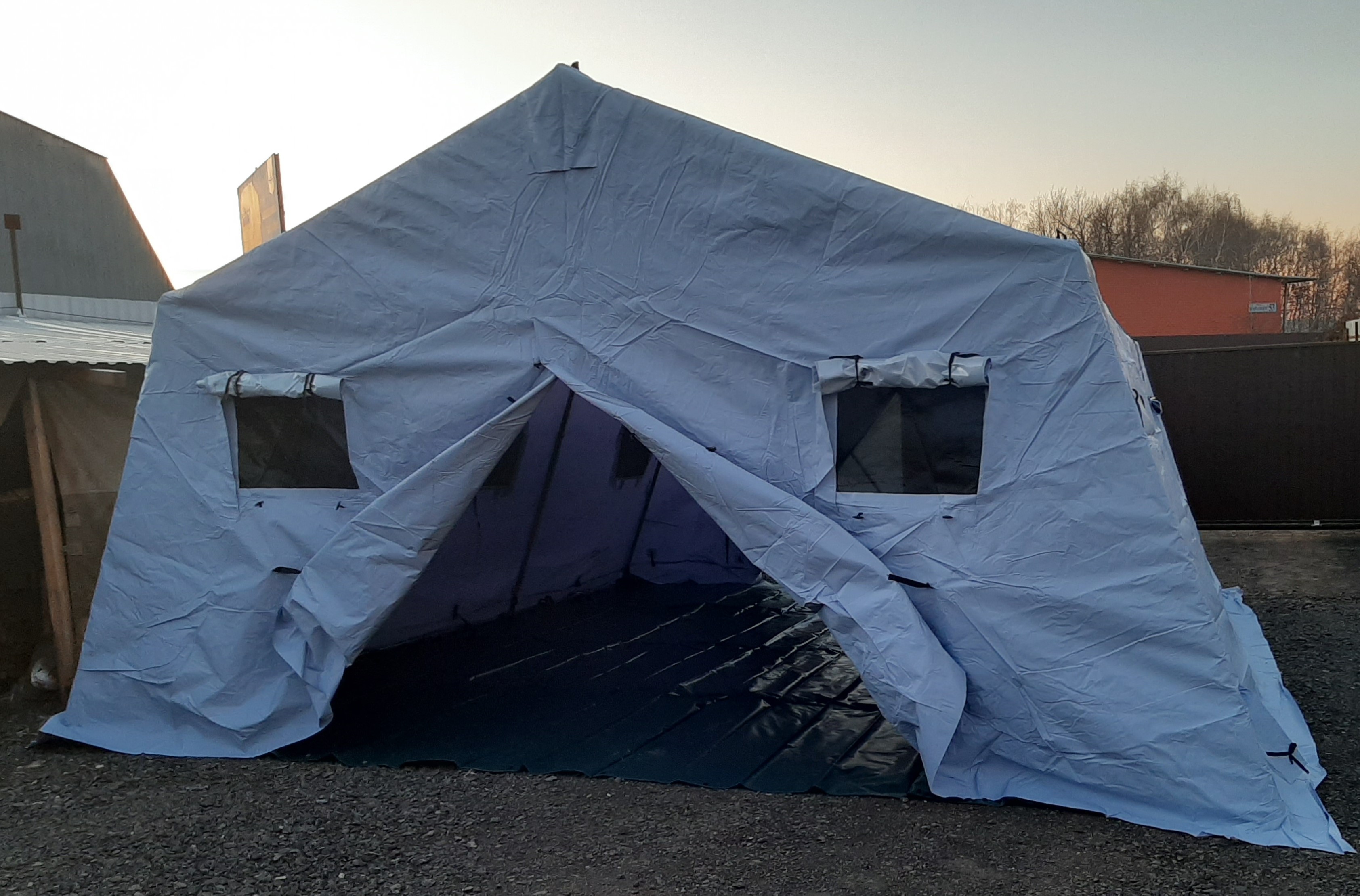 Армейская каркасная палатка Памир-30