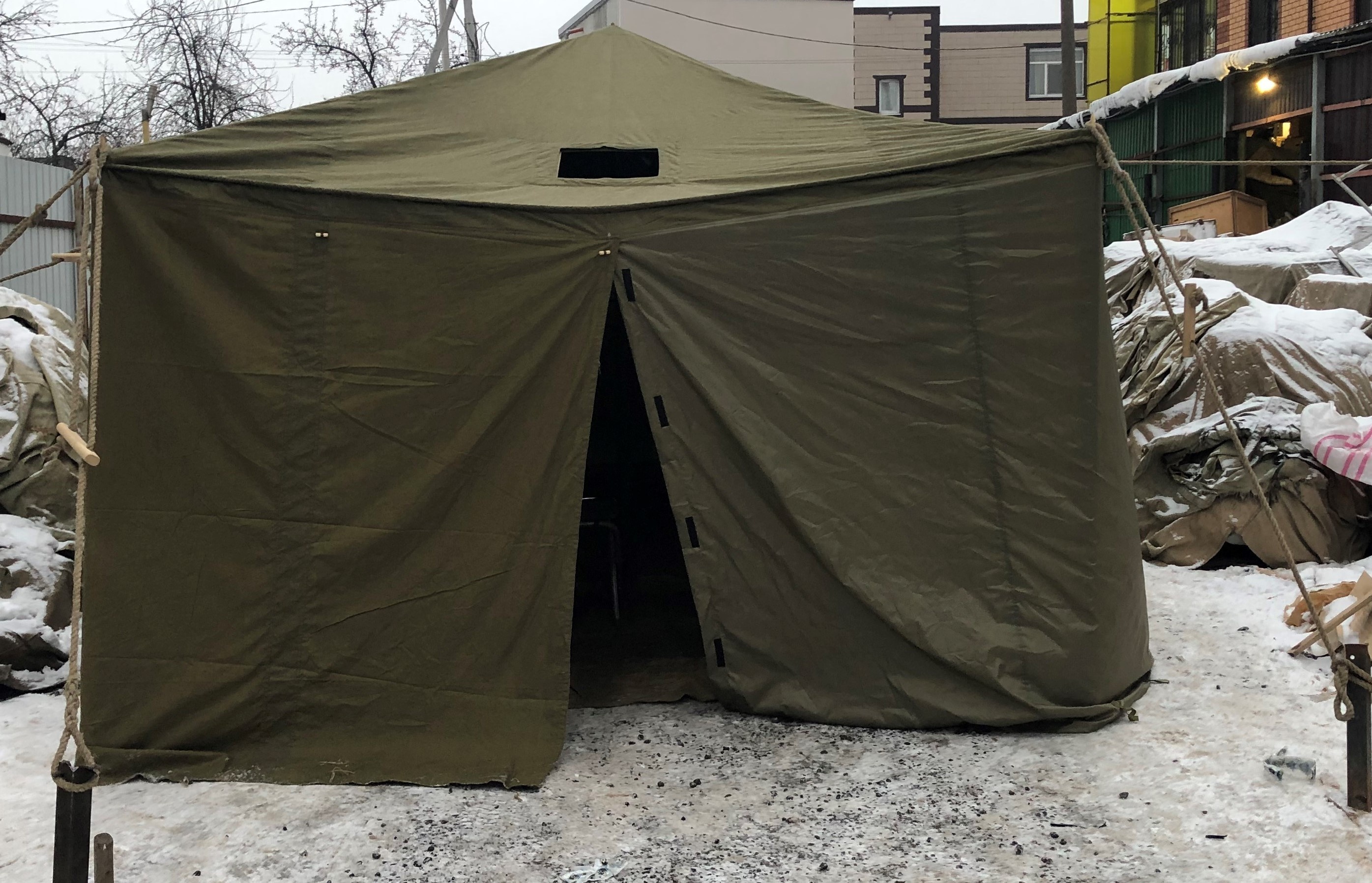 Аренда палатки «Гарнизон-8 комбинированной»