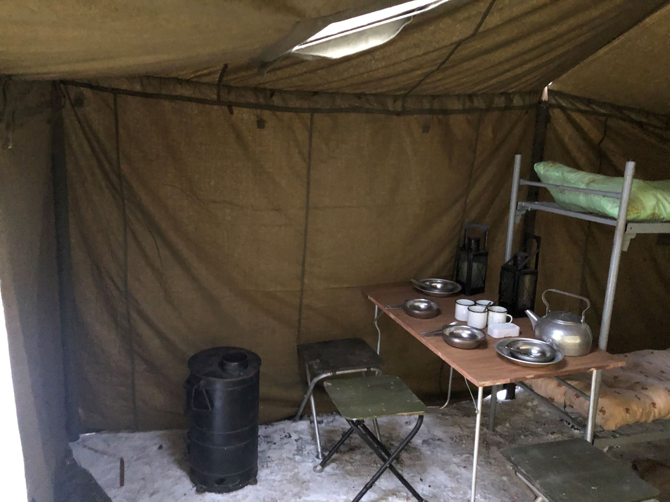 Аренда палатки «Гарнизон-8 комбинированной»