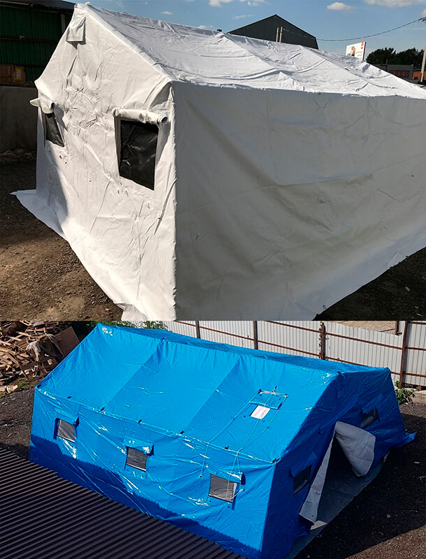 Аренда модульной каркасной палатки М-30